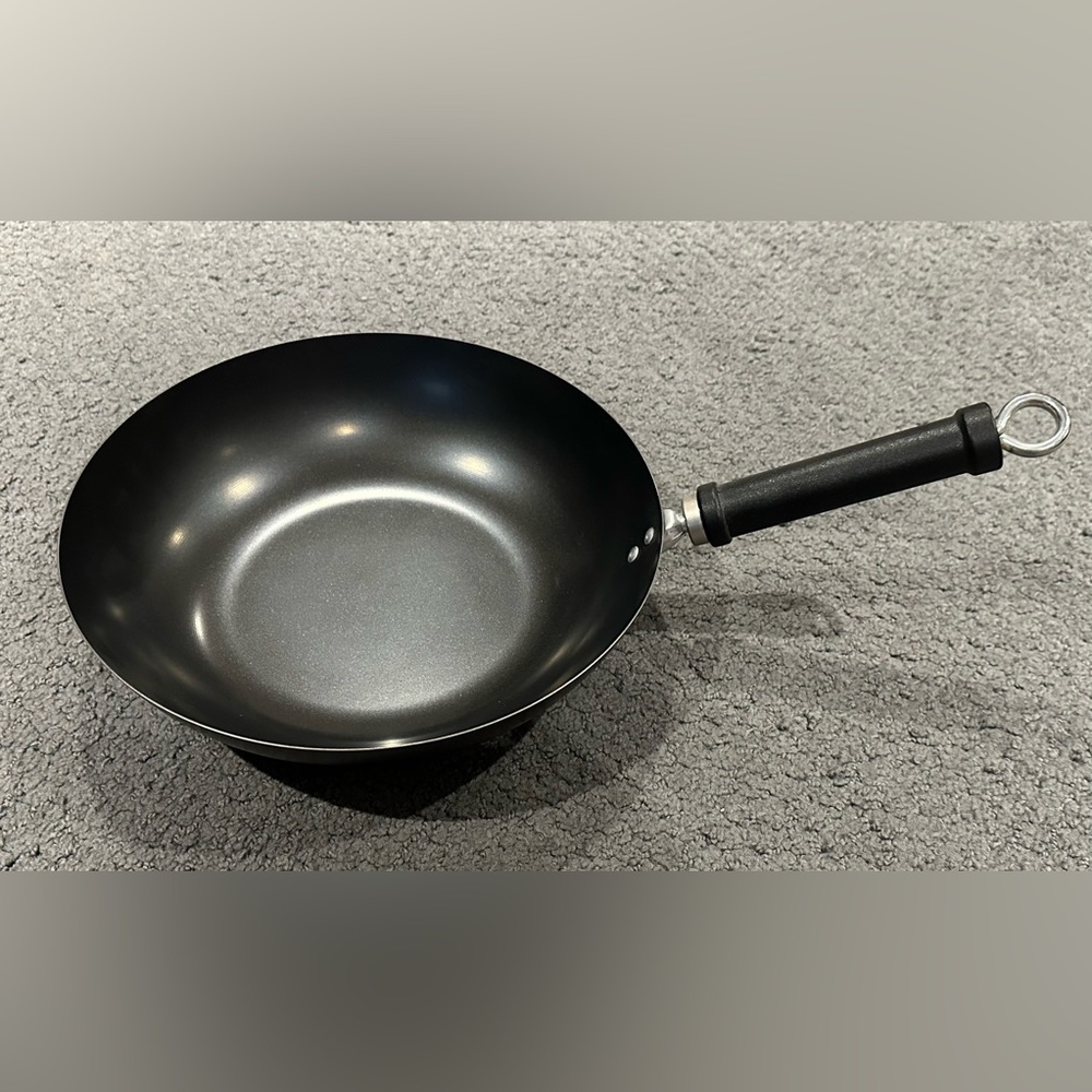 Nonstick Black Frying Pan Wok 12”